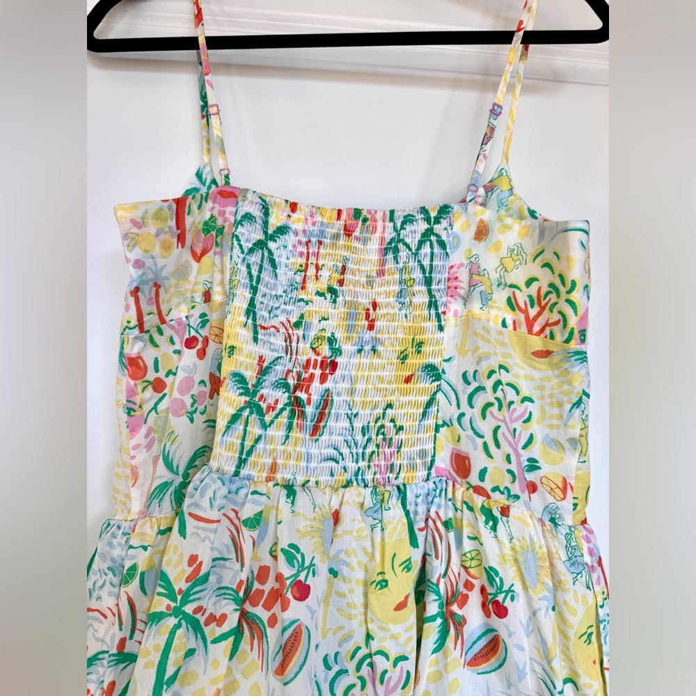 NWT!! ROLLER RABBIT x TARGET Women's Vacation Drop Waist Mini Dress Size Medium - Picture 8 of 14